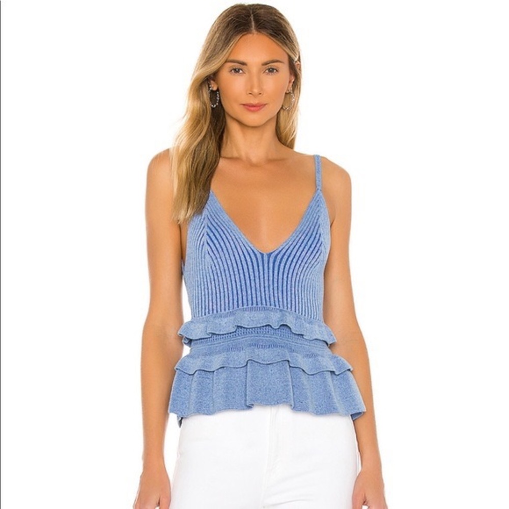 BCBGeneration Ruffle Top - Picture 3 of 4